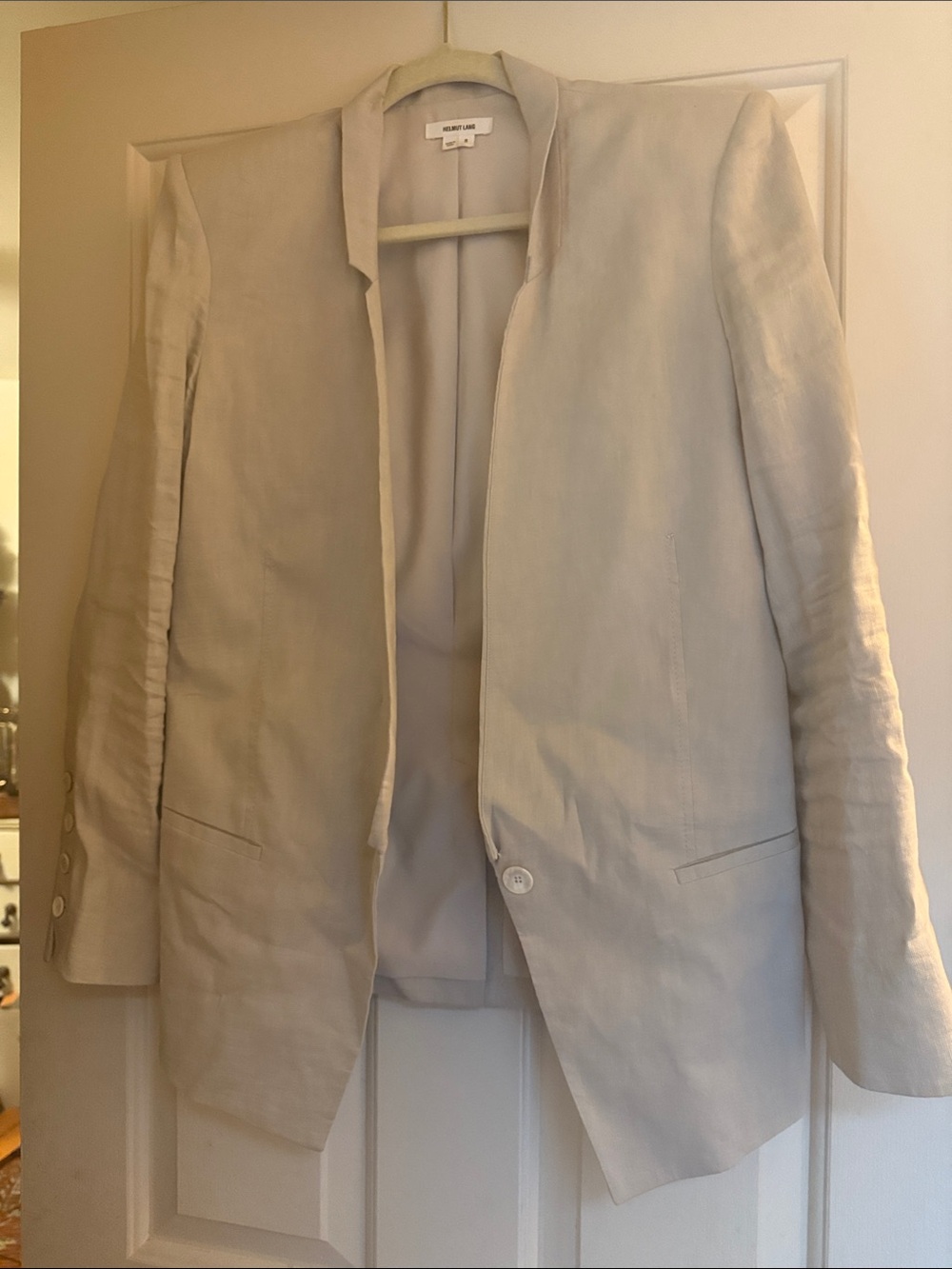 Helmut Lang Linen Blazer